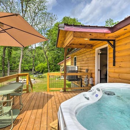 Cozy Cabin On Tuckasegee River - Near Bryson City Extérieur photo