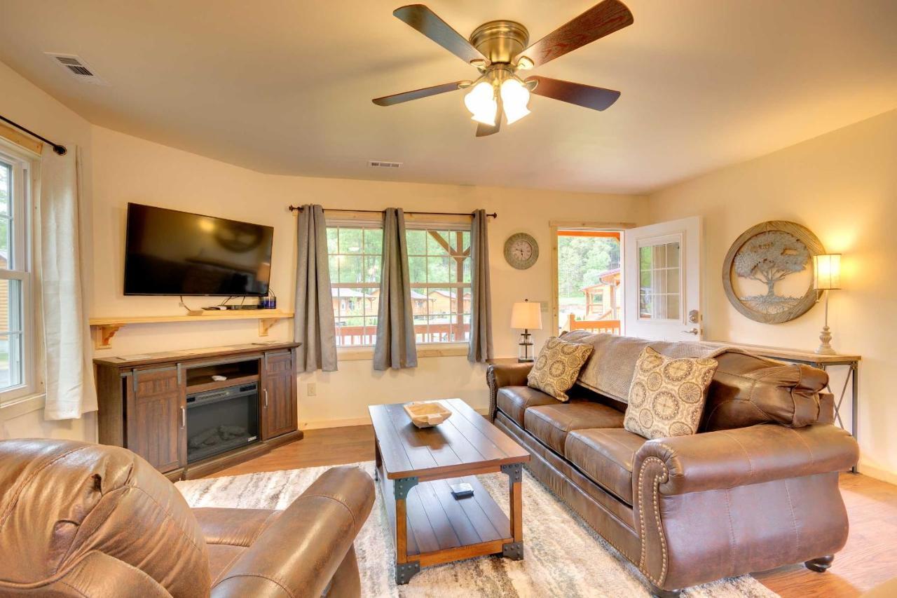 Cozy Cabin On Tuckasegee River - Near Bryson City Extérieur photo