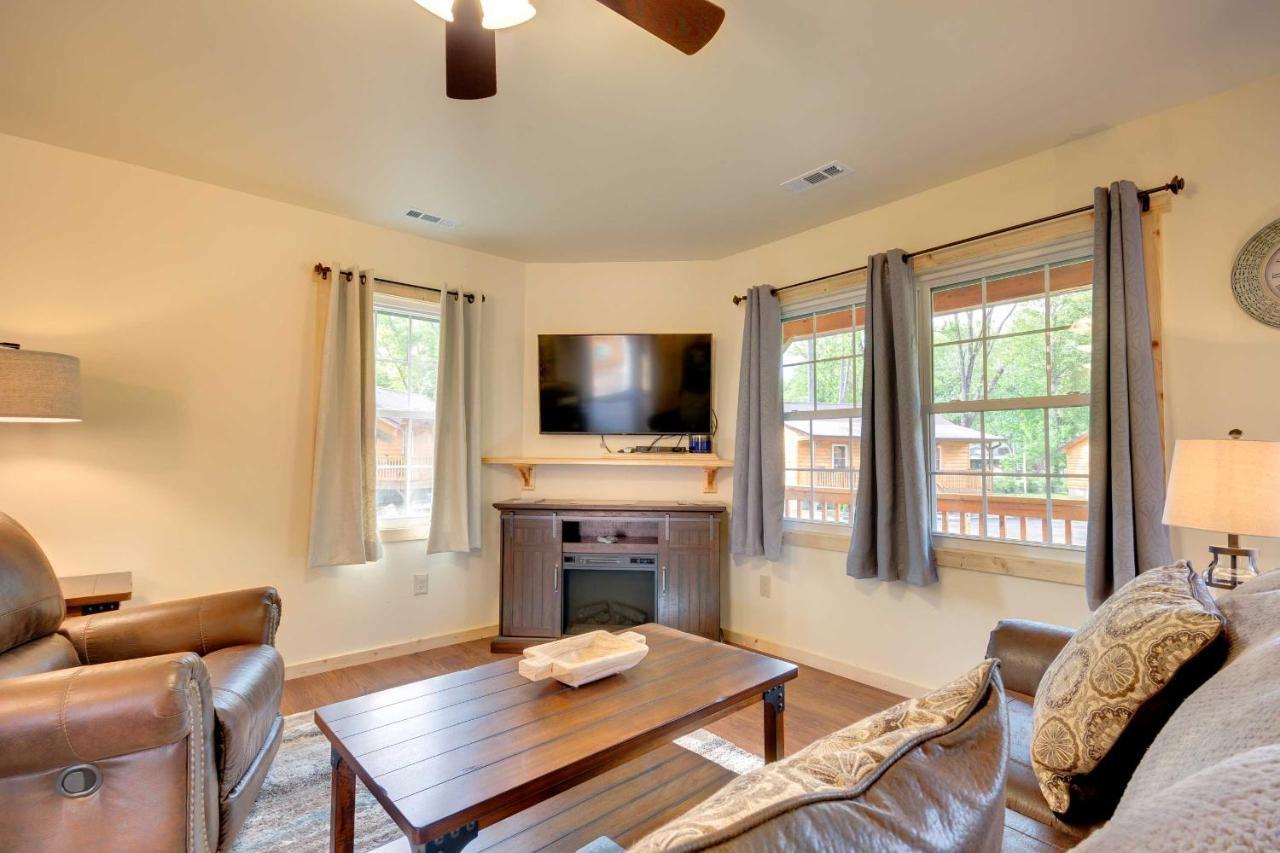 Cozy Cabin On Tuckasegee River - Near Bryson City Extérieur photo